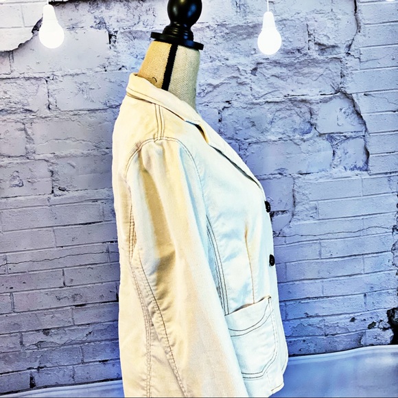 GAP Corduroy Stretch Fitted Blazer NWOT - Picture 7 of 16